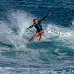 Darkhorse | Sic | Beginner Softboard | Learn To Surf Board | Hi Tech Foamie -FCS Shop Buy Darkhorse Surfboard Softboard Online Australia Action2 96620.1588943024