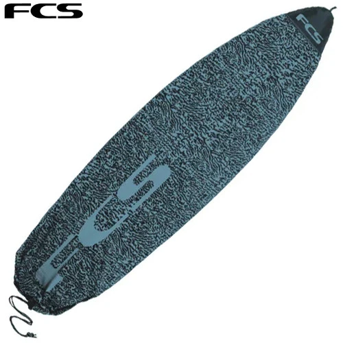 FCS | Stretch Surfboard Cover | Funboard - Suits Wider Fish | Board Sock | Tranquil Blue 3 FCS | Stretch Surfboard Cover | Funboard - Suits Wider Fish | Board Sock | Tranquil Blue