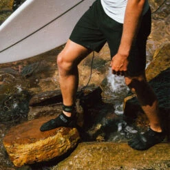 FCS SP2 Split Toe Reef Boot 1.5mm | Black | Wetsuit Boots | Cool Water Surfing Equipment -FCS Shop Buy FCS FCSII Reef Boot 1.5mm Surf Shops Australia Online Action 40657.1669810547