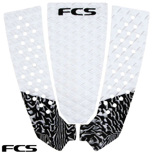 FCS | FCSII Filipe Toledo Tail Pad | White | Surfboard Tail Pad | Deck Grip | Traction Pad | 3 FCS | FCSII Filipe Toledo Tail Pad | White | Surfboard Tail Pad | Deck Grip | Traction Pad |