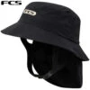 FCS | Bucket Surf Hat | Surfing Hat With Adjustable Under Chin Strap | Black -FCS Shop Buy FCS Surf Bucket Hat Black Surf Shops Australia Online 00547.1693097231