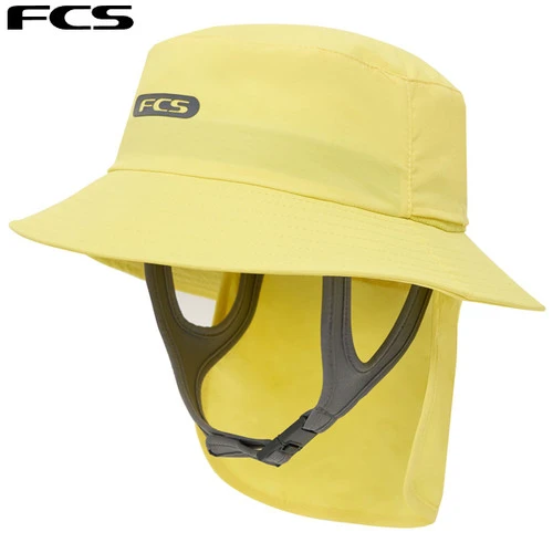 FCS | Bucket Surf Hat | Surfing Hat With Adjustable Under Chin Strap | Butter 3 FCS | Bucket Surf Hat | Surfing Hat With Adjustable Under Chin Strap | Butter