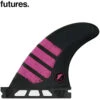 Futures Fins | F2 Extra-Small | Thruster 3 Fin Set | Alpha | Suits Surfers 34-52kgs