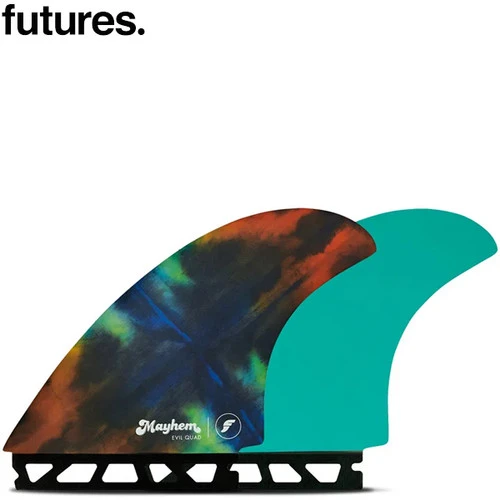 Futures Fins | Mayhem Evil Quad | 4 Fin Set | Suits Alternative And Fish Surfboards 5 Futures Fins | Mayhem Evil Quad | 4 Fin Set | Suits Alternative And Fish Surfboards - Image 3