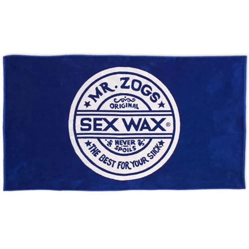 Sex Wax Genuine Beach Towel Mr Zoggs | Blue | Soft Extra Large Towel 4 Sex Wax Genuine Beach Towel Mr Zoggs | Blue | Soft Extra Large Towel - Image 2
