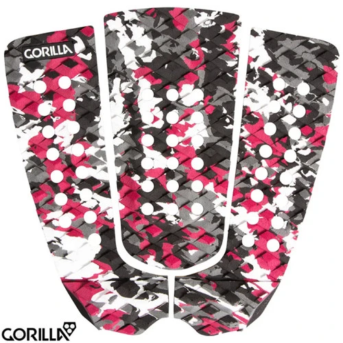 Gorilla Grip | Geiselman Red Plum Storm | Tail Pad | Surfboard Deck Grip | Traction Pad | Eric Geiselman Signature | Team Series 3 Gorilla Grip | Geiselman Red Plum Storm | Tail Pad | Surfboard Deck Grip | Traction Pad | Eric Geiselman Signature | Team Series