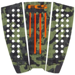 Julian Wilson Tail Pad | Olive Camo | FCS | Deck Grip | Traction Pad