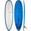 Modern Surfboards | Lovechild | Fibreglass | Beautiful Longboard Shaped Mini Mal Mixed With A Performer Attitude | New Season Colours -FCS Shop Buy Modern Lovechild Surfboard Online Australia Surf Shop Blue 52407.1636518396
