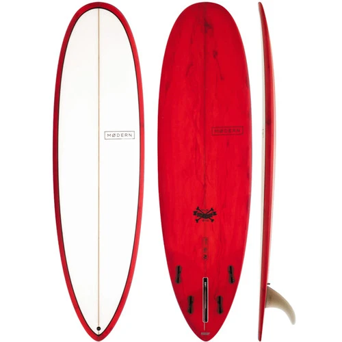 Modern Surfboards | Lovechild | Fibreglass | Beautiful Longboard Shaped Mini Mal Mixed With A Performer Attitude | New Season Colours 4 Modern Surfboards | Lovechild | Fibreglass | Beautiful Longboard Shaped Mini Mal Mixed With A Performer Attitude | New Season Colours - Image 2