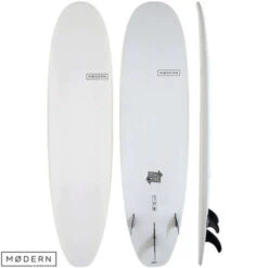 Modern Surfboards | Double Wide Longboard | Epoxy Softboard | Modern | Malibu | Ultimate Beginner Secret Weapon