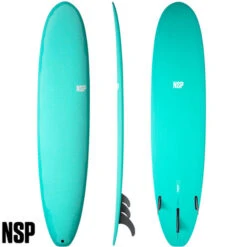 NSP Longboard Surfboard | Moroccan Blue | Best Value Malibu | Intermediate To Expert