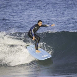 NSP Teachers Pet Softboard | Suitable For Brand New Beginners | Learn To Surf Foam Surfboard -FCS Shop Buy NSP Teachers Pet Surfboard Online In Surf Shop Australia Action Shot 64331.1668487886