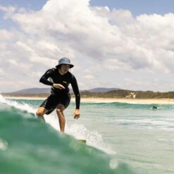 Youth Bingin Soft Peak Surf Hat | Blue | Sun Protection | Surfing Hat With Buckle -FCS Shop Buy Ocean And Earth Bingin Mens Surfing Hat With Chin Strap Surf Shops Australia Action 13852.1671064236