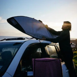 Ocean And Earth | Compact Day Mid-Length Surfboard Cover | Extra Padding Nose And Tail | Medium Protection Board Bag | -FCS Shop Buy Ocean And Earth Compact Day Mid Length Surfboard Cover Surf Shops Australia Online Lifestyle 64150.1662860857