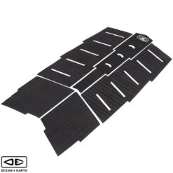 Ocean And Earth | Dakoda Walters Full Deck Pad | Black | Surfboard Deck Grip | Surfing Front Foot + Tail Pad | Surf Traction Pad | -FCS Shop Buy Ocean And Earth Dakoda Walters Front Pro Pad Grip Online Surf Shops Australia Angle 74495.1690785883