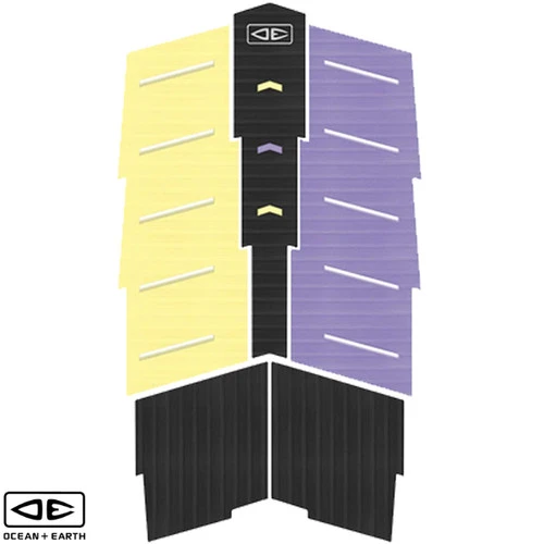 Ocean And Earth | Dakoda Walters Full Deck Pad | Multicolour | Surfboard Deck Grip | Surfing Front Foot + Tail Pad | Surf Traction Pad | 4 Ocean And Earth | Dakoda Walters Full Deck Pad | Multicolour | Surfboard Deck Grip | Surfing Front Foot + Tail Pad | Surf Traction Pad | - Image 2