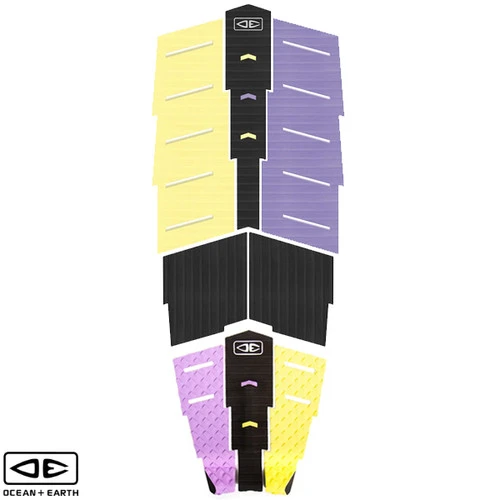 Ocean And Earth | Dakoda Walters Full Deck Pad | Multicolour | Surfboard Deck Grip | Surfing Front Foot + Tail Pad | Surf Traction Pad | 3 Ocean And Earth | Dakoda Walters Full Deck Pad | Multicolour | Surfboard Deck Grip | Surfing Front Foot + Tail Pad | Surf Traction Pad |