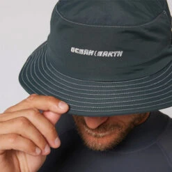 Ocean And Earth | G-Land Soft Peak Surf Hat | Forest | Sun Protection | Surfing Hat With Clip -FCS Shop Buy Ocean And Earth G Land Surfing Hat With Chin Strap Surf Shops Australia Top 21345.1701752680