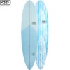 8'6" Happy Hour Surfboard | Ocean And Earth | Epoxy Softboard | Mid-Length | Full Nose And Pulled In Pin - Supreme Funboard -FCS Shop Buy Ocean And Earth Happy Hour Softboard Online Surf Shops Australia Blue 8 83902.1682399933