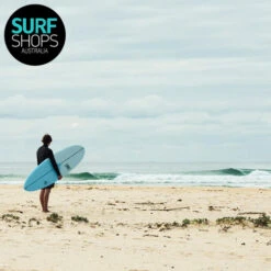 8'0" Happy Hour Surfboard | Ocean And Earth | Epoxy Softboard | Mid-Length | Full Nose And Pulled In Pin - Supreme Funboard -FCS Shop Buy Ocean And Earth Happy Hour Softboard Online Surf Shops Australia Lifestyle 2 99595.1682394118