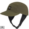 Ocean And Earth | Ulu Surf Cap | Olive | Hat For Surfing | Adjustable Chin Strap | Ocean And Earth