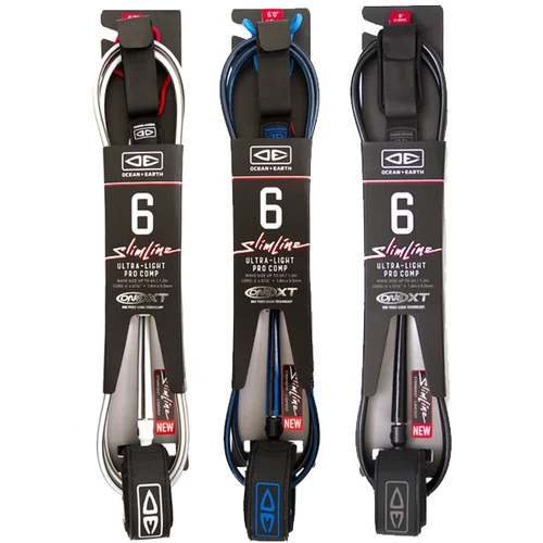 6ft Slimline Ultra-Light Pro Comp One Piece XT | Ocean And Earth | Competition Surfboard Leash | Leggie | Top Range Model 3 6ft Slimline Ultra-Light Pro Comp One Piece XT | Ocean And Earth | Competition Surfboard Leash | Leggie | Top Range Model