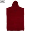 Ocean And Earth | Priority Lightweight Mens Hooded Towel Poncho | Blood Red | Guys Surf Poncho -FCS Shop Buy Ocean and earth mens Lightweight Priority Poncho Hooded Towel Online Australia Surf Shop Blood Red 01351.1689665302