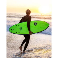 Flash Funboard | Eric Geiselman | Softech | Softboard | Foam Surf Board | Learners To Advanced -FCS Shop Buy Online Surf Shops Australia Surftech Flash Softboard Surfboard Green Marble 97949.1593400648