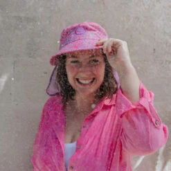 Plow Surf Co. | Sophie Fletcher X Plow | Plow Surf Hat | Surfing Hat | Beach + Water Activity Headwear | -FCS Shop Buy Plow Surf Co Sophie Fletcher Surfing Hat With Chin Strap Ladies 67039.1692943012