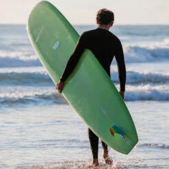Sleepwalker Longboard | Fibreglass | Single Fin Setup | NSP Surfboards | Classic Style Malibu -FCS Shop Buy Sleepwalker Longboard NSP Surfboard Online Australia Surf Shop Green 1 88382.1615175525