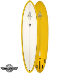 Walden Surfboards | Deviled Egg | True Ride Fibreglass | Mid Length Allrounder -FCS Shop Buy Walden Deviled Egg Online Surf Shops Australia Yellow 49040.1699237431
