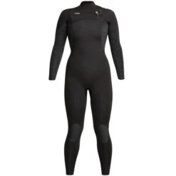 XCEL Womens Comp 3:2mm Steamer Surfing Wetsuit | Chest Zip | Ladies Full Wetsuit | Flexible, Light And Soft
