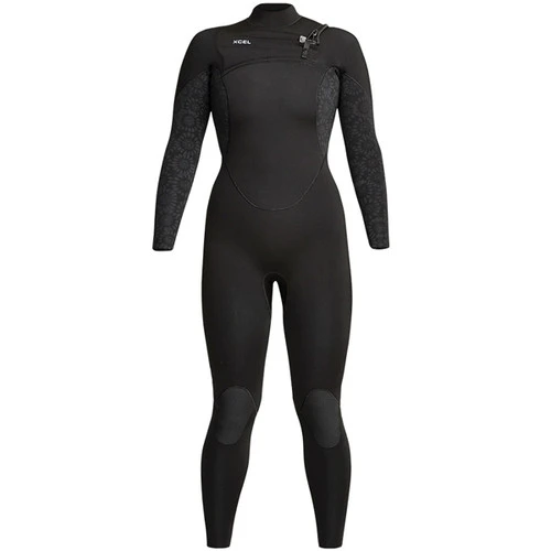 XCEL Womens Comp 3:2mm Steamer Surfing Wetsuit | Chest Zip | Ladies Full Wetsuit | Flexible, Light And Soft 3 XCEL Womens Comp 3:2mm Steamer Surfing Wetsuit | Chest Zip | Ladies Full Wetsuit | Flexible, Light And Soft