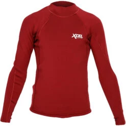 Youth Comp 1mm Surfing Jacket | Surf Top | Xcel | Chilli Pepper | Kids Wetsuit Top