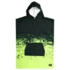 Kids Southside Youth Hooded Towel Surf Poncho | Black/Lime| Ocean And Earth -FCS Shop BuyOcean and Earth Southside Youth Hooded Towel Poncho Online Surf Shops Australia 72191.1665468566