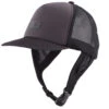 Kuta Surf Cap | Black | Surfing Hat With Adjustable Chin Strap | One Size Fits Most