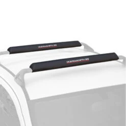 Large Roof Rack Pads | Black | Surf Travel | Surfing Trips | Surfboard Transit Protection