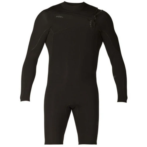 Mens Comp X Long Sleeve Spring Suit 2mm | X2 Chest Zip | Black| Clearance 3 Mens Comp X Long Sleeve Spring Suit 2mm | X2 Chest Zip | Black| Clearance