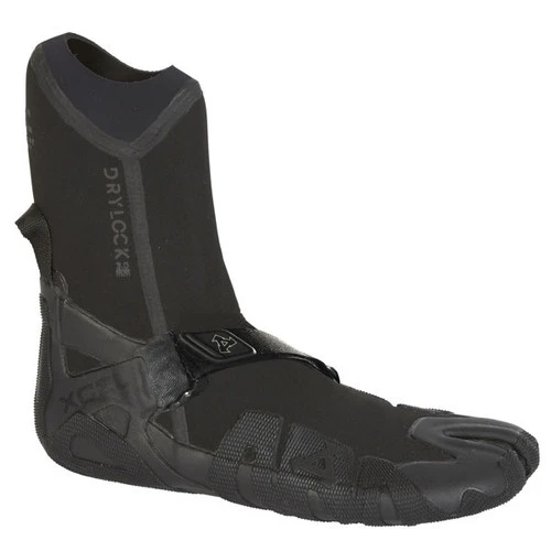 Mens Drylock Split Toe Wetsuit Bootie 3mm | Celliant Black | Black | Xcel Wetsuits 3 Mens Drylock Split Toe Wetsuit Bootie 3mm | Celliant Black | Black | Xcel Wetsuits