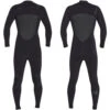 Drylock X Power Seam Steamer 3:2mm | Chest Zip | Black | Xcel Wetsuits | Best Surfing Wetsuit | Last Season Clearance -FCS Shop Drylock X 3mm Mens Steamer Xcel Wetsuit Black Gel Logo 42362.1524010041