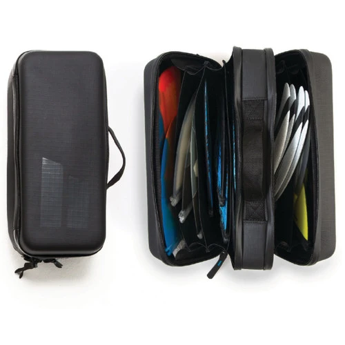FCS | Surfboard Fin Case 8 Sets | Black | Surf Fin Wallet | Surf Travel Essentials | 3 FCS | Surfboard Fin Case 8 Sets | Black | Surf Fin Wallet | Surf Travel Essentials |