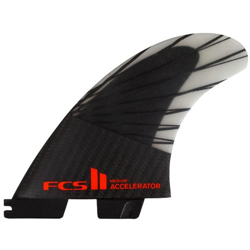 FCSII Accelerator | Thruster Fin Set | Performance Core Carbon | FCS 2 | Top Of The Range Surfboard Fins | Speed And Flow 3 FCSII Accelerator | Thruster Fin Set | Performance Core Carbon | FCS 2 | Top Of The Range Surfboard Fins | Speed And Flow