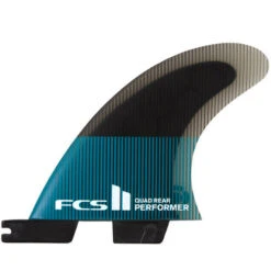FCSII Performer Quad 4 Fin Set | Performance Core | Best All Round Balanced Fin -FCS Shop FCSII PC PERFORMER QUAD REAR 38129.1574750493