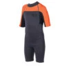 Ocean And Earth Youth Free-Flex Springsuit 2mm | Back Zip | Black/Orange | Boys | Junior | Grom | Wetsuit -FCS Shop Free flex junior wetsuit springsuit 43495.1551250642