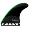 John John Florence JJF2 | Medium | Thruster 3 Fin Set | TechFlex | Futures Fins | All Round Performance -FCS Shop Futures Fins John John Florence Medium TechFlex Thruster BlackGreen 64106.1542437172
