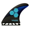 AM1 Medium Thruster Fin Set | TechFlex | Futures Fins | Perfect For Point Breaks -FCS Shop Futures Fins Surfboard Fins AM1 Medium Techflex Thruster Fin Set Blue Carbon 48195.1522737512
