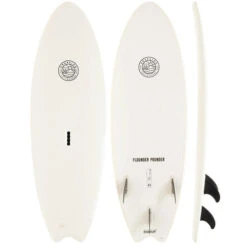 Gnaraloo Surfboards | Flounder Pounder | Softboard | Learner Surfboard For Kids | New Colours -FCS Shop Gnaraloo Flounder Pounder Kids Learner Surfboard Buy Online Surf Shops Australia White 87594.1631424201