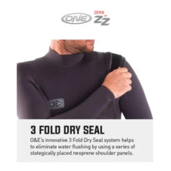 Ocean And Earth Zero Zip Steamer 3:2mm | Full Surfing Wetsuit | Mens -FCS Shop Ocean and Earth Mens Zero Zip wetsuit 3 Fold System 60787.1501208857