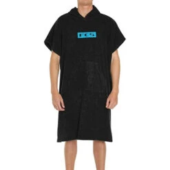 FCS Kid's Hooded Towel Poncho | Black | FCSII | Youth Size