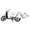 Scooter Surfboard Rack | Moped Surfboard Holder | Transport Surfboard To Beach | Ocean And Earth -FCS Shop Surfboard Scooter Rack Ocean and Earth Moped Board Holder Buy Online Australia 59665.1613159108